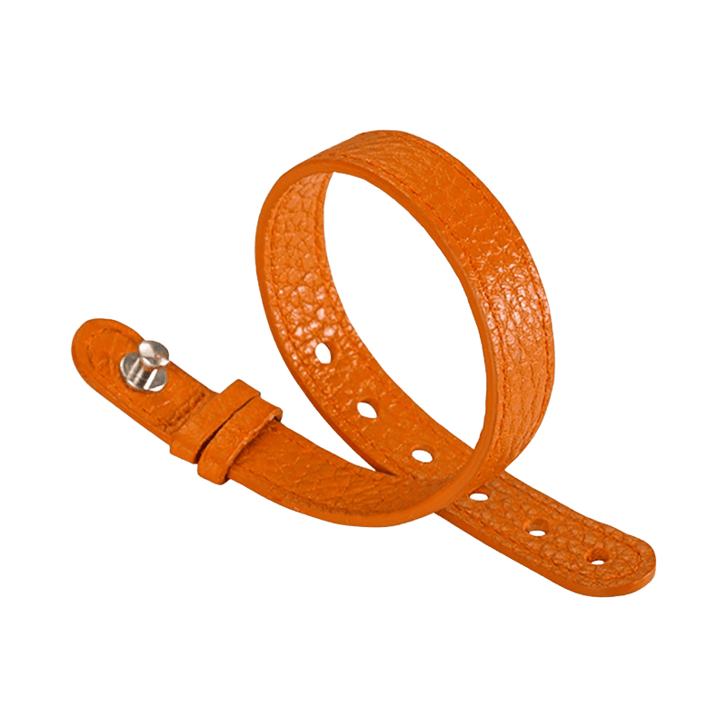Orange Leather Strap - For Steel Icon - Model 10S-CORST - Philip Stein Strap