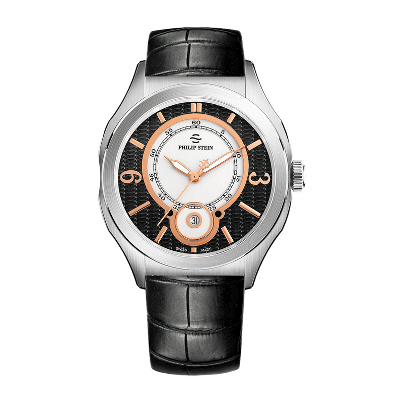 Prestige Round Large - Model 16-FRGBW-AB - Philip Stein Watch