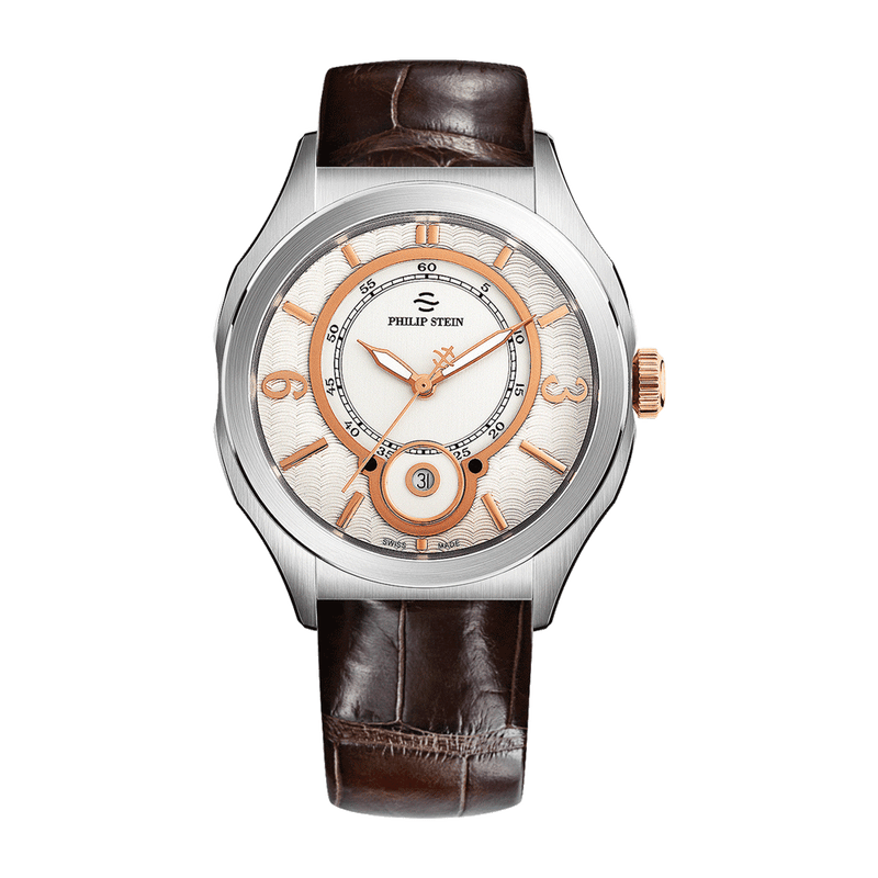Prestige Round Large - Model 16-FRGW-ABR - Philip Stein Watch
