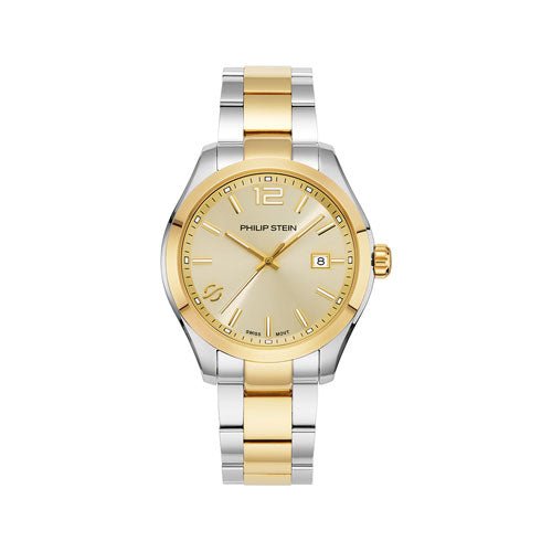 Traveler Large - Model 92TG-CCHAMG-SSTG - Philip Stein Watch
