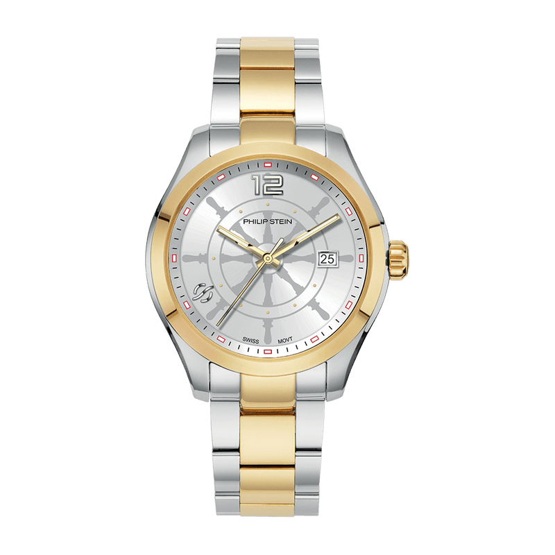 Traveler Men's Voyager - Model 92TG-VOYGR-SSTG - Philip Stein Watch